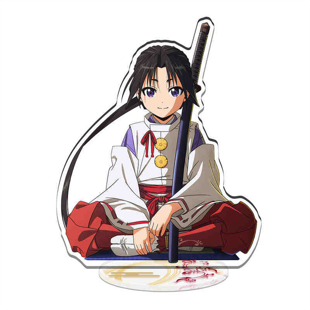 Móc Khoá, Mô Hình Standee Anime The Elusive Samurai Trang Trí Bàn Học, Làm Việc