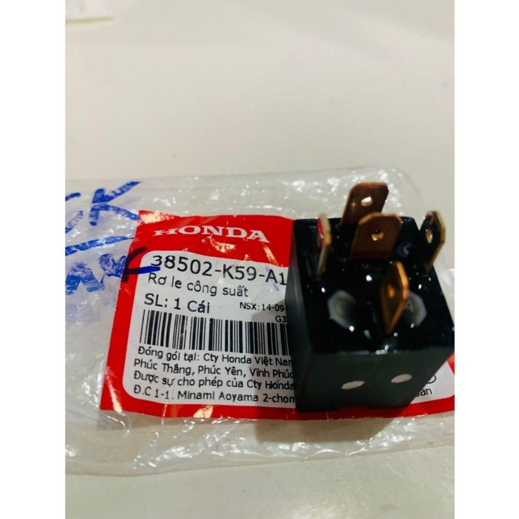 38502K59A11 Rơle công suất 5 chân Air Blade 125 / Lead 125 / Pcx / Sh 125 /Sh Mode honda
