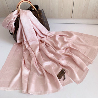 Khăn Choàng Lv Đũi Lụa Cao Cấp 190x80cm