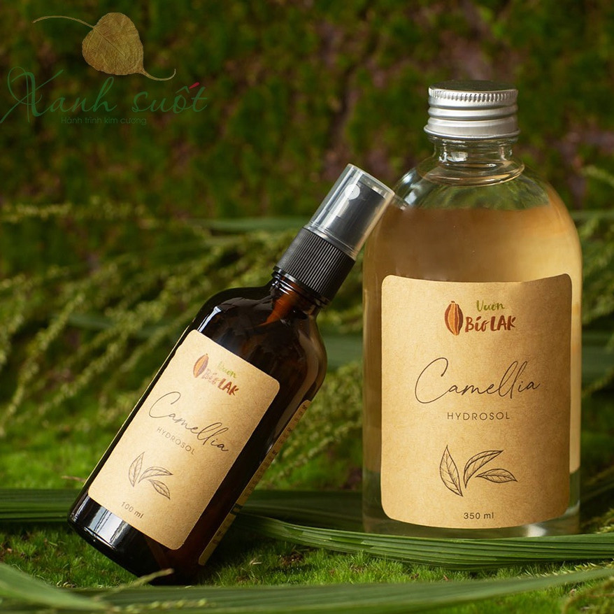 TONER TRÀ XANH, TRÀ HOA ĐỎ - CAMELIA HYDROSOL Toner Camelia Hydrosol For Skincare Giúp cấp ẩm, làm d