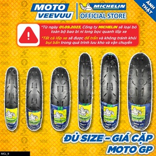   MTVV  CẶP vỏ lốp xe máy MICHELIN PILOT MOTO GP đủ size 60 70 80 90 100 120 14 17<END> 