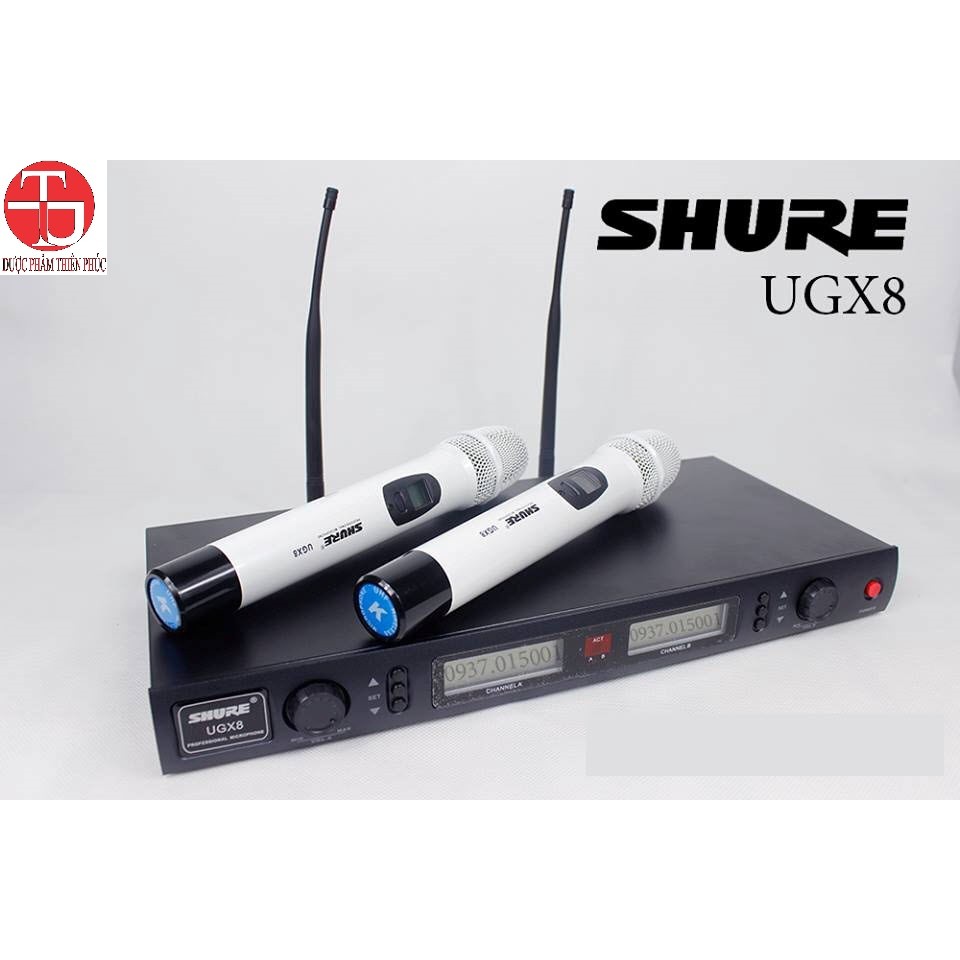 [HCM] Micro Không Dây Shure UGX8 ( đời đầu năm 2023 ) - Echo sai gon audio