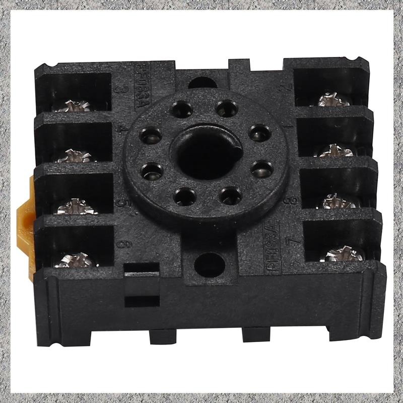 Ổ cắm đế rơle 8 chân tròn 8 chân PF083A mới