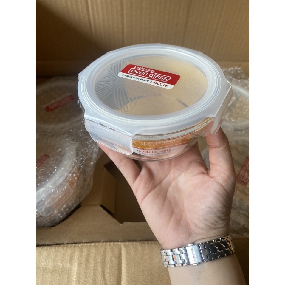Hộp thủy tinh Lock&Lock LLG822 400ml chịu nhiệt