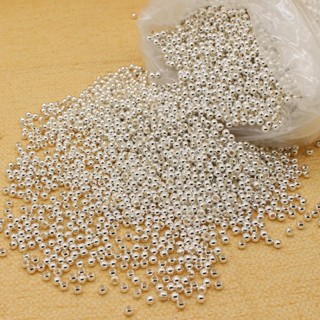 Set 10 Bi Bạc 925 LOTUS CHARM Các Cỡ 2 – 4mm LT836 [Bạc Thật]