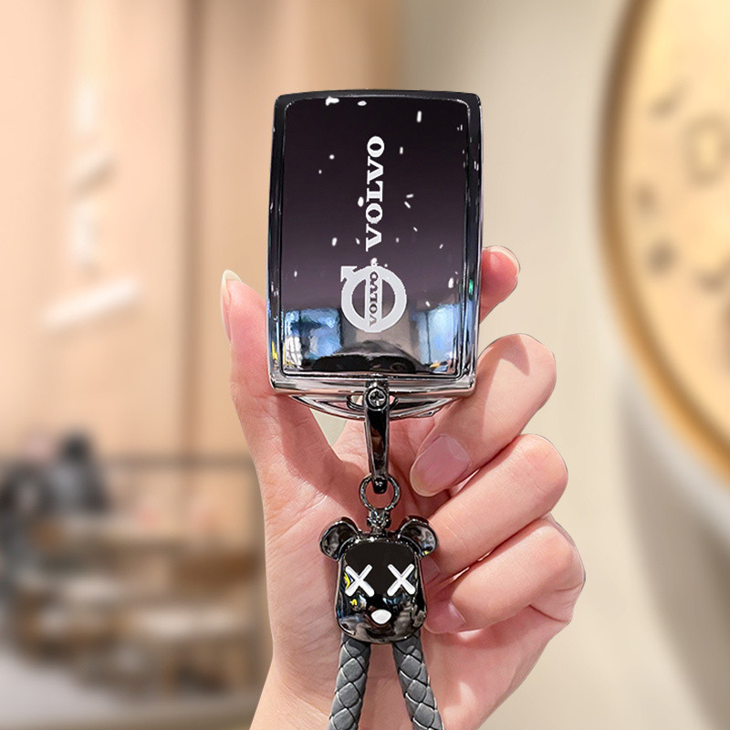 25 Volvo EX30 EX90 XC60 V60 XC90 S90 XC40 S60L V90 Vỏ chìa khóa ô tô móc khóa vỏ chìa khóa