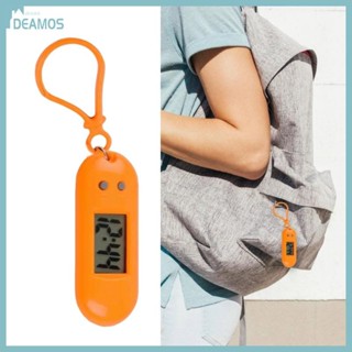 LED Digital Keychain Pocket Watch Mini Portable Clock for Kids and Students Use