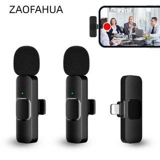  Micrô Lavalier không dây ZAOFAHUA Mic ghi Video âm thanh di động Mic điện thoại chơi game trực tiếp K9 2023 cho   Android 