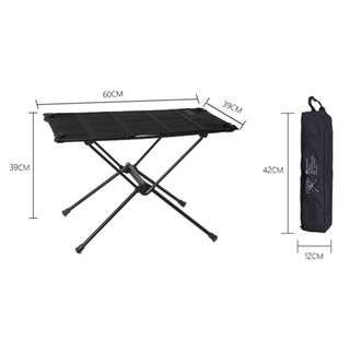 【Anna】Ultra-lightweight Foldable Camping Table for Outdoor Barbecue and Picnic