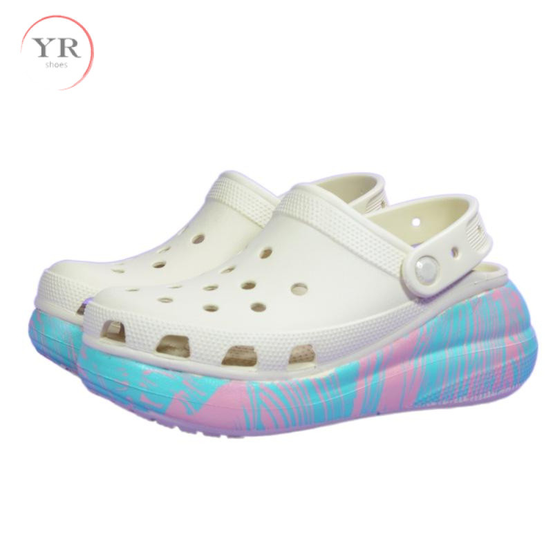 Phụ Nữ Crocs Crush Spring Break Clog Dép Dép Crocs Đế Mềm Dép Chống Trơn Trượt Xăng đan Ngoài Trời