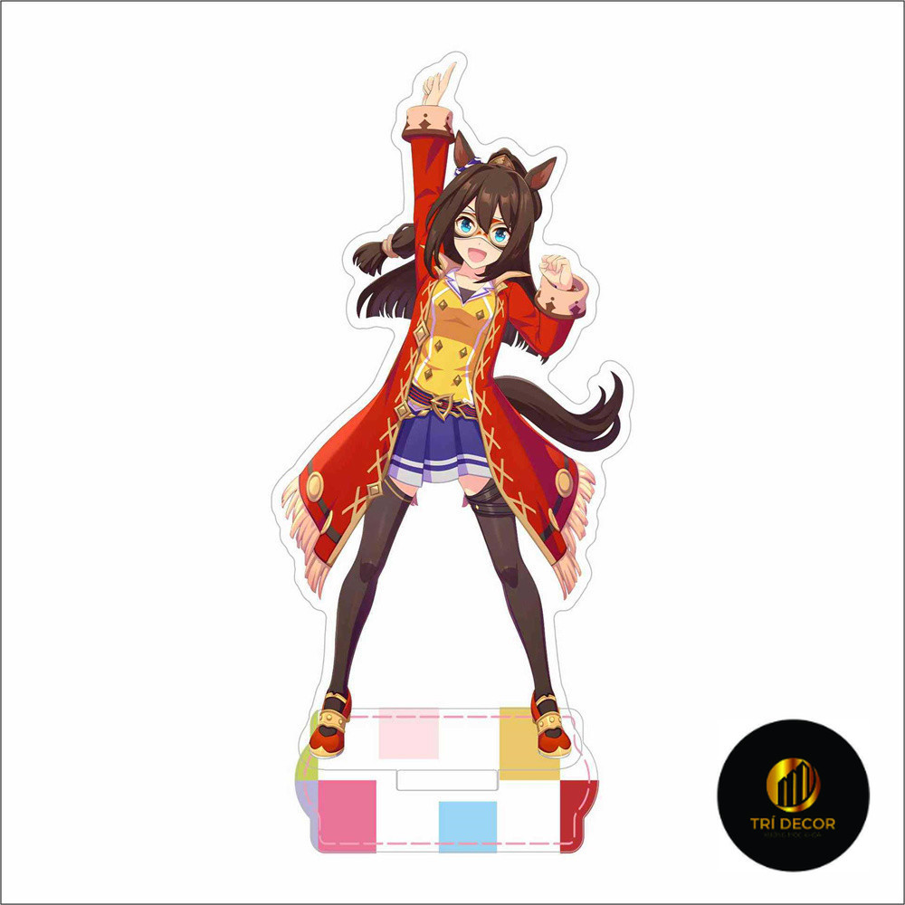 Móc Khoá, Mô Hình Standee Pretty Derby Anime Seiun Sky Eishin Flash Mr. C.B Trang Trí Bàn Học, Làm V