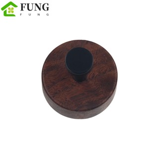 Fung Móc Gỗ, Gỗ Chắc Chắn Hình Tròn Gỗ Móc Treo Tường, Phụ Kiện Đấm Miễn Phí Áo Chốt Móc Treo Cửa Móc Khóa Trang Trí Nhà