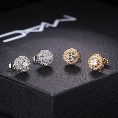 Earstuds Nam Cảm Giác Sang Trọng Hợp Thời Trang Và Đa Năng Châu Âu Mỹ Thoáng Mát Phong Cách Nữ Cá Tính Bông Tai PD2051