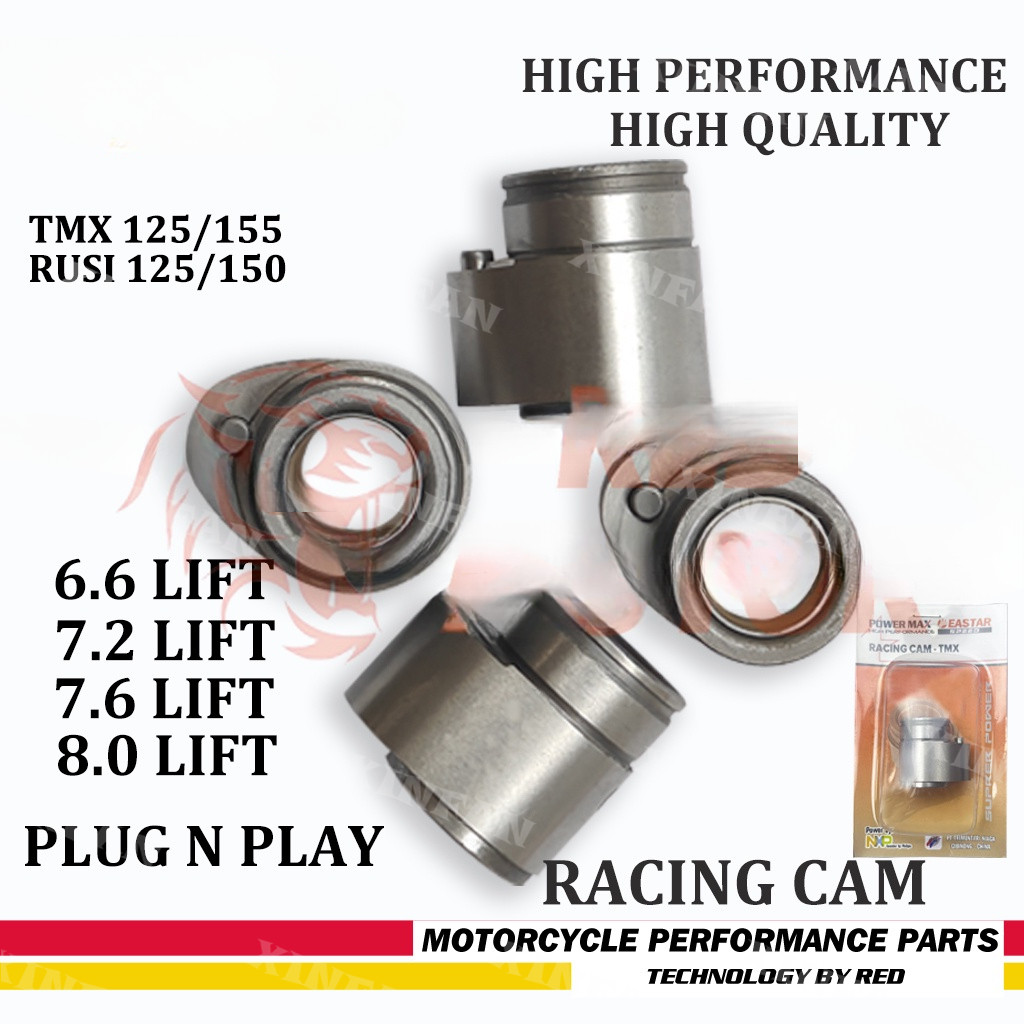 Racing Cam 6.6 / 7.2 / 7.4 / 7.6 / 8 TMX RUSI SKYGO EURO MOTORSTAR RACAL MOTOPOSH
