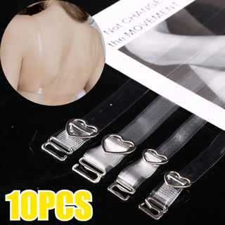Dây đeo đồ lót trong suốt vô hình đàn hồi cao - Dây đeo vai pha lê trong suốt chống trượt có thể điều chỉnh Phụ kiện thân thiết
