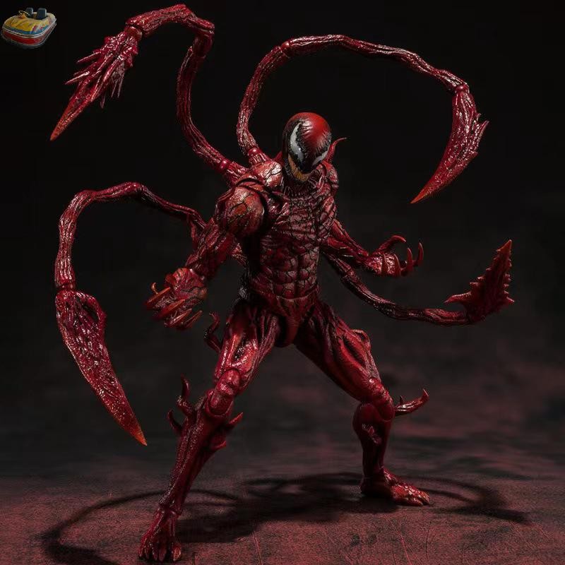 [RIT] Red Venom Carnage Nhân Vật Hành Động SHFiguarts Venom SHF Venom 2 Let There Be Carnage Anime H