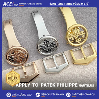 Thích hợp cho khóa thép không gỉ PP Patek Philippe Classic Series - khóa chốt hình tam giác, khóa đèn lồng, khóa bông tuyết - tương thích với dây da và dây cao su