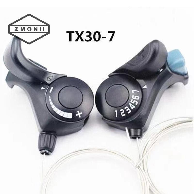 ZMONH Split Finger Pivot 7-Speed 21-Speed Hand Shifters Finger Pivot TX30-7 Phụ kiện cưỡi ngựa * mới