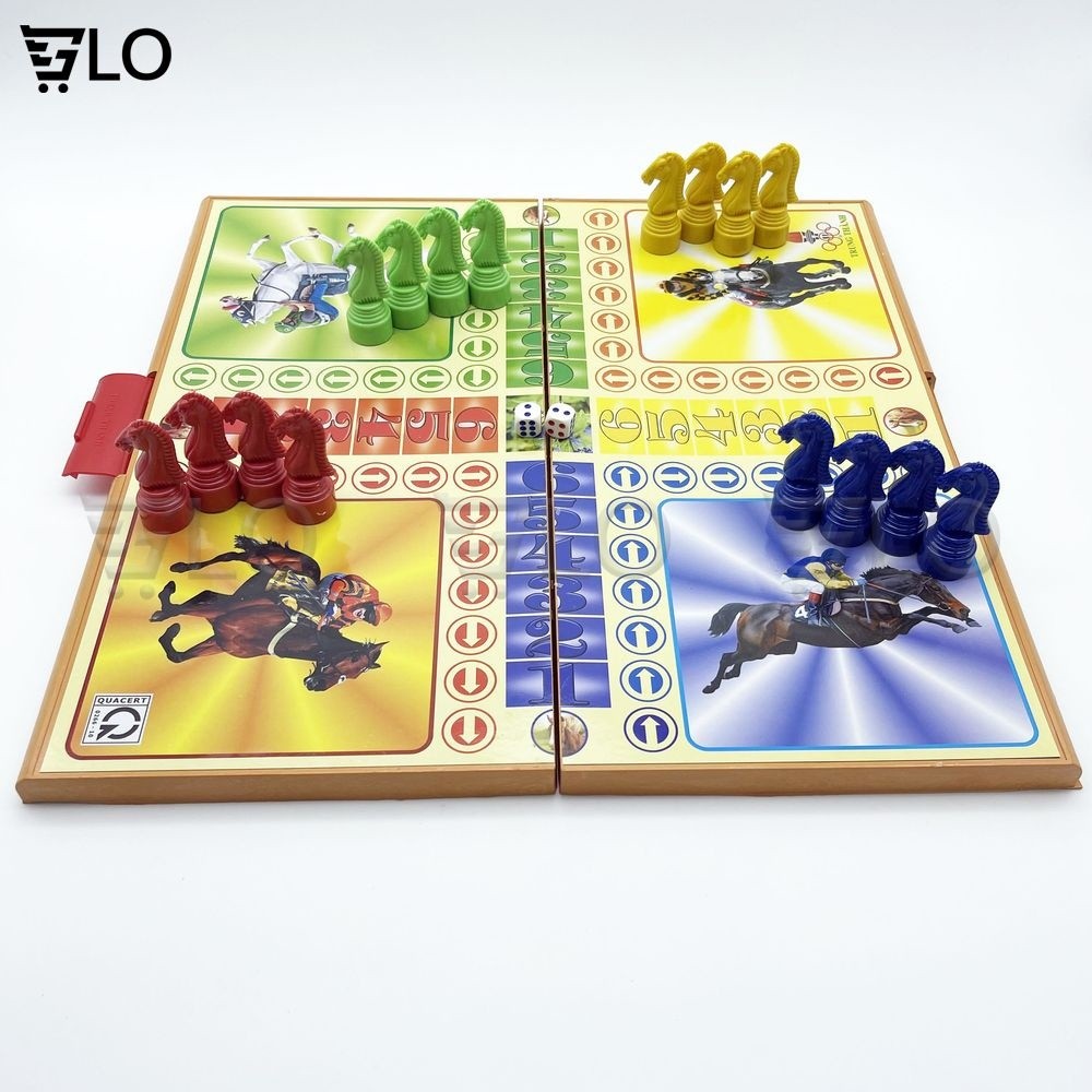 Bộ Cờ Cá Ngựa (Bàn Mika). Bộ Cờ Cá Ngựa Bàn Giấy