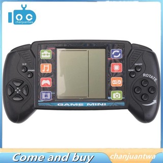 [Cc-shop] Máy chơi Game Video cầm tay bỏ túi Máy chơi Game gạch di động Mini LCD 3,5 inch có tích hợp 23 trò chơi + 26 (Đen)