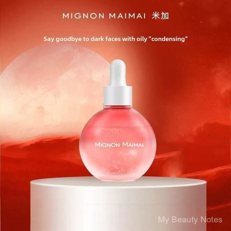 Mignon Maimai Bubble Face Essence Oil Nourishes And Resists Oxygen  Anti Glycation Brightening Impro