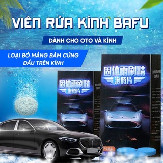 Viên Sủi Rửa Kính Xe Ô tô BAFU - Viên Pha Nước Rửa Kính Xe - Làm Sạch Vết Bẩn Trên Đồ Đạc