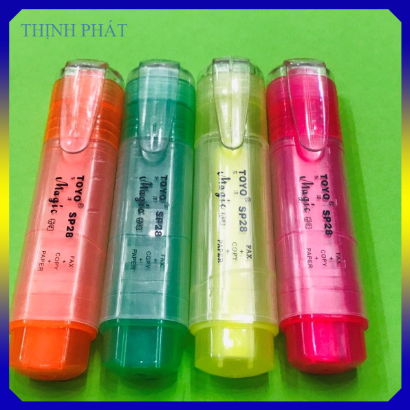 (2 cây) Bút dạ quang Toyo (vpp Quang Linh)
