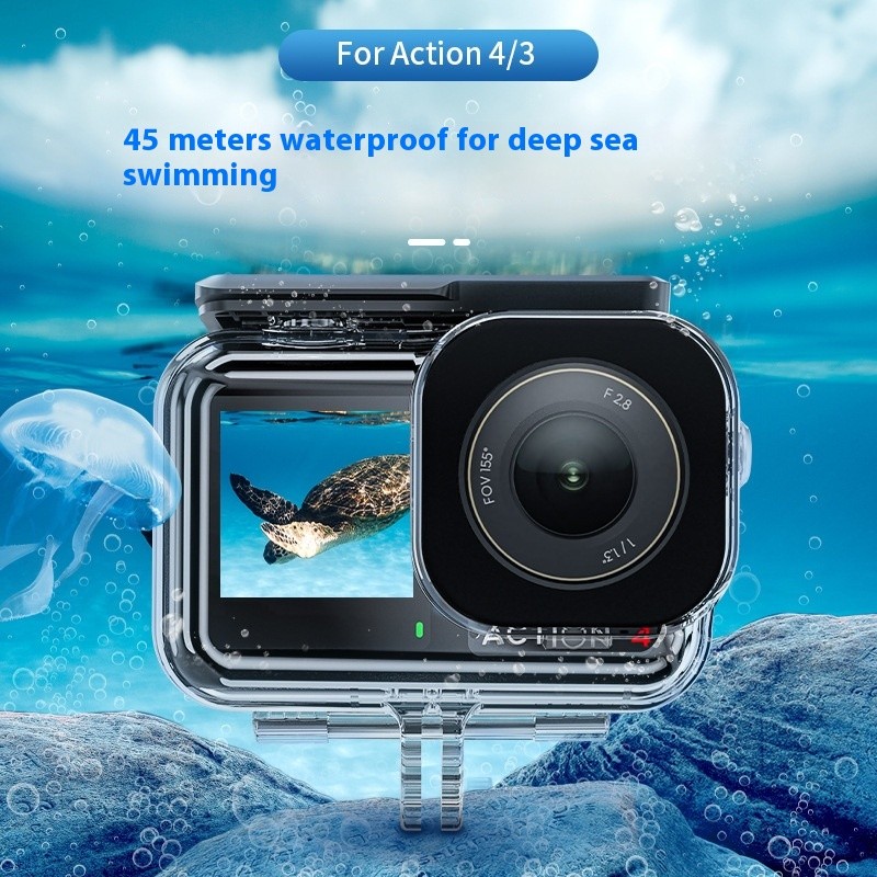Dành Cho DJI Action 5 Pro Chống Thấm Nước Dành Cho DJI Action 5 Pro / 4 / 3 Kín Lặn Dành Cho DJI Act