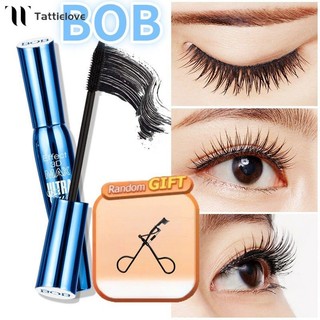 【Mua 1 tặng 1】Mascara Bob 3D Thick Pretty Mascara dày cong dài không thấm nước, chống mồ hôi, không nhòe Mascara 3D Thick Pretty 8g Tattielove