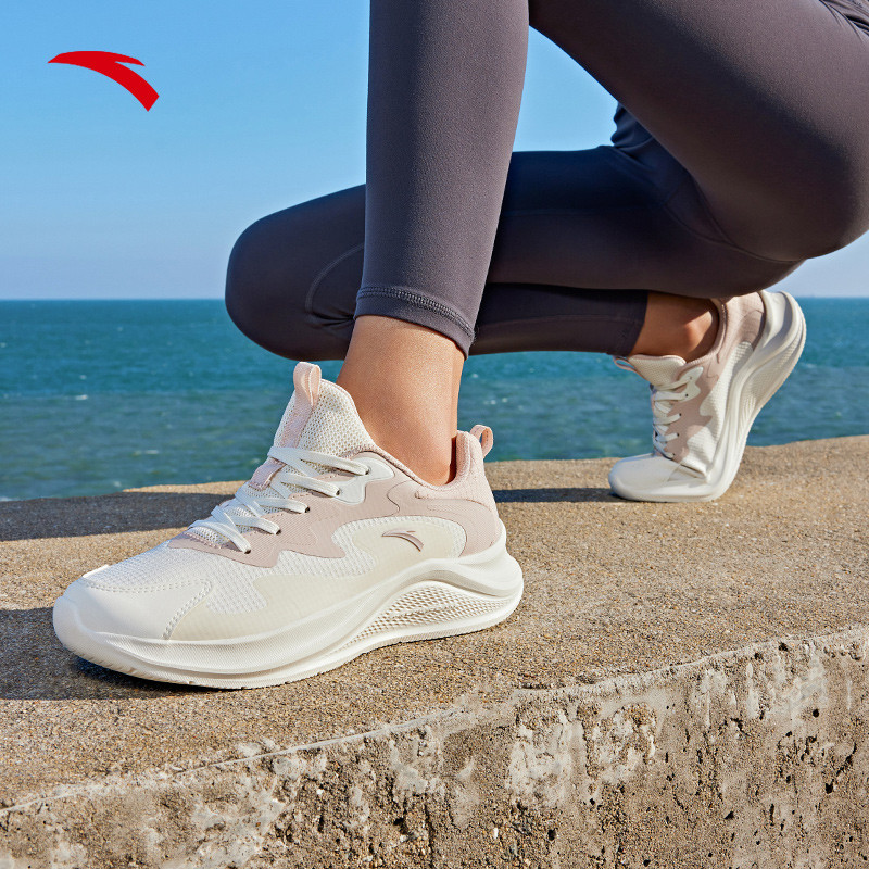 [5KM+] MANBU Giày Chạy Bộ Nữ ANTA Running Shoes Giày Thể Thao Tập Luyện Thể Hình Jogging 922525558F