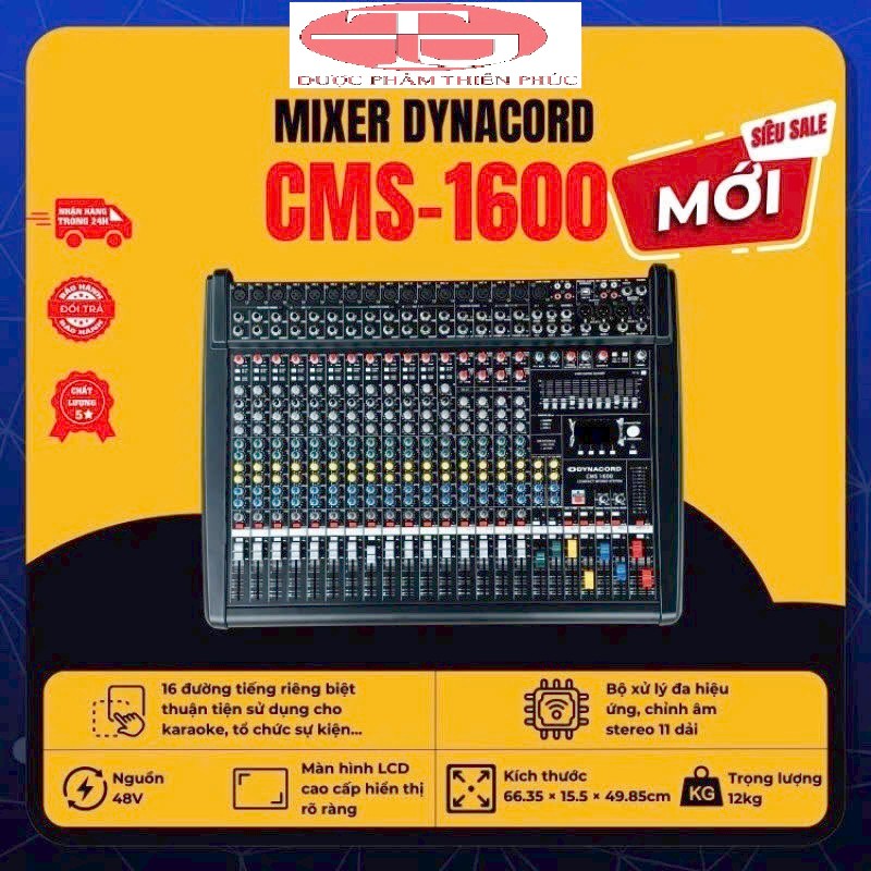 [HCM] Bàn mixer Dynacord CMS 1600 - dynacord cms1600 - mixer dynacord - mixer sân khấu -Echo sai gon