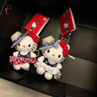  SHNGki Dễ Thương Sang Trọng Sanrio Hello Kitty Búp Bê Móc Khóa Hoạt Hình Schoolbag Mặt Dây Chuyền Xe Móc Khóa Ba Lô Treo Đồ Trang Trí Phụ Kiện Quà Tặng MNS 