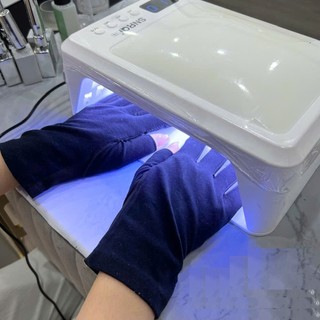Gang tay làm nail loại dày đẹp chống tia UV Bao tay chống tia uv // Mega Nails