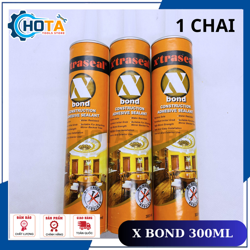 Keo Dán Gỗ, Alu Xbond chai 300ml chính hãng