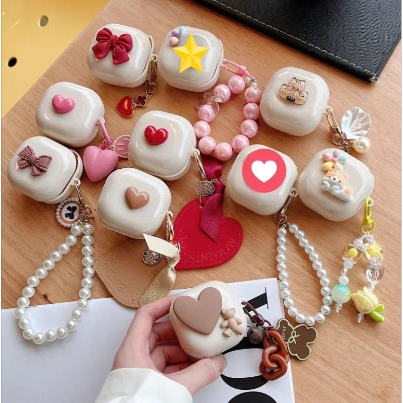 Ins Cho Baseus Bowie E19 E20 E18 E17 E16 Ốp Lưng Hoạt Hình Tai Nghe Silicon TPU Bảo Vệ Cho Baseus E1