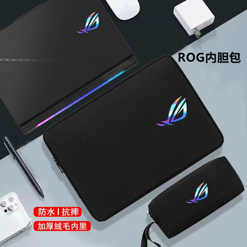 Thích hợp cho ROG Gun God 9 / 8 Liner Bag 18 Inch Moba 7Plus Game Notebook Túi Máy Tính 58cm Lông Cừu Chống Sốc Notebook Vỏ Bảo Vệ Người Chơi Quốc Gia 52cm Sắc Nét 16