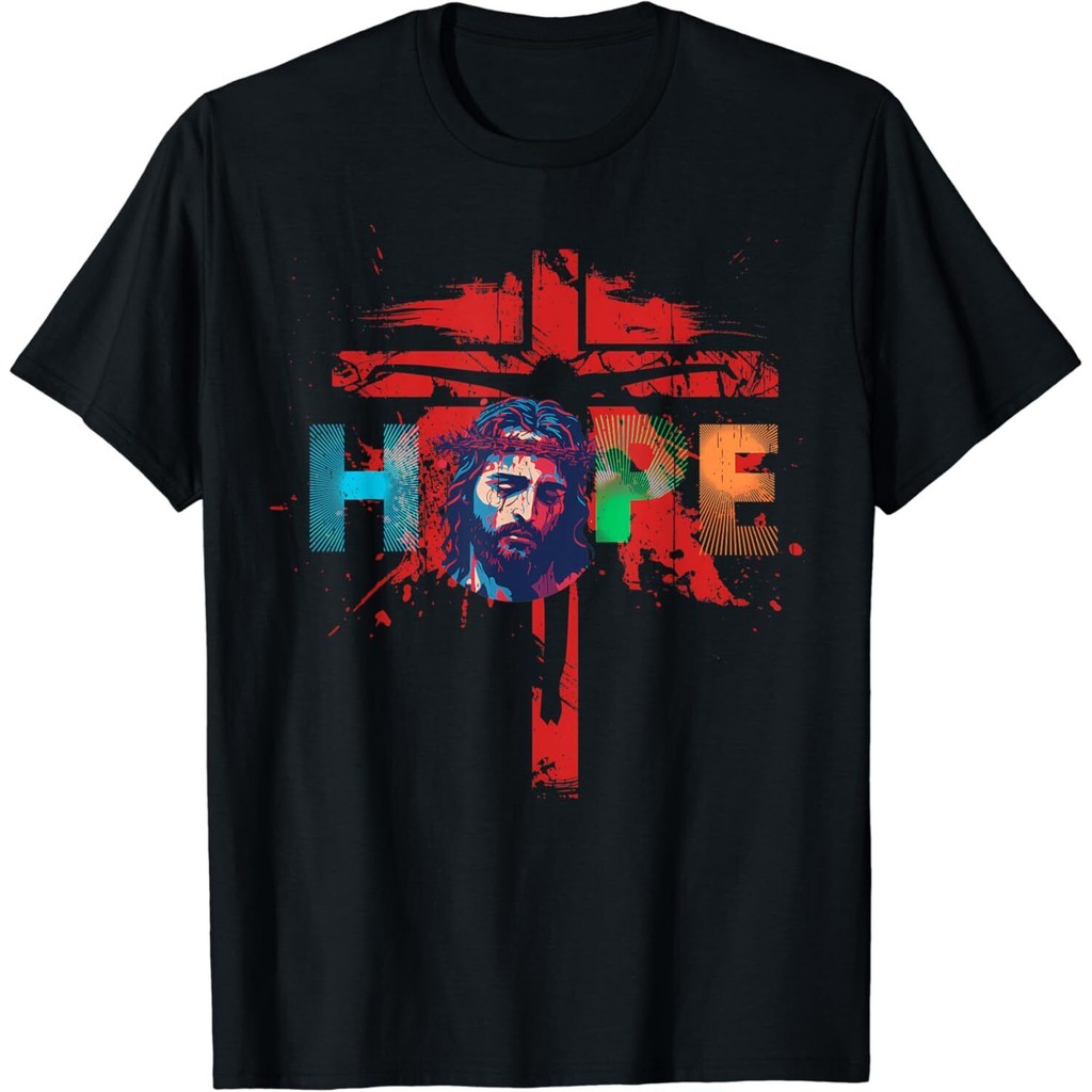 Áo thun in hình đẹp Got King Jesus Christ Hope Sweet Face Image Tee