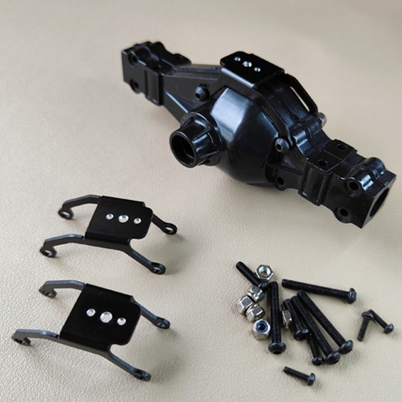 Giá đỡ treo trục sau bằng kim loại cho 1 / 14 Tamiya RC Truck Scania MAN Benz Volvo Diy Parts