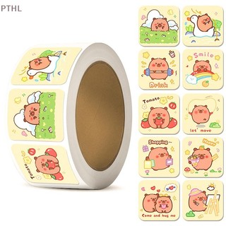 [Pthl] 300 / 500Stickers Hoạt Hình Capybara Graffiti Miếng Dán Cho Bình Nước Laptop Hành Lý Laptop Đề Can Trang Trí Kid Phần Thưởng Đồ Chơi Quà Tặng PT