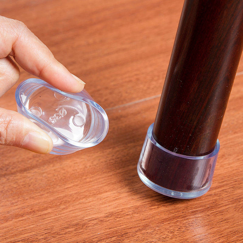 8pcs Stool Leg Cover Table Mat Chair Feet Gloves Non-Slip Mat Table and Chair Foot Pad Silent Protec