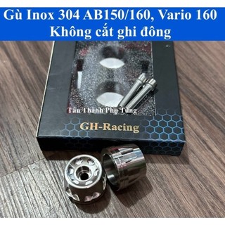Gù Inox 304 GH Racing Air Blade AB 150/160, Vario 160 ( Không cắt ghi đông)