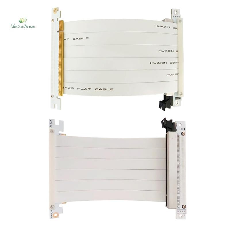 [Nhà Điện] Cáp Nâng PCIE 4.0 X16 Cáp Nối Dài GPU Hai Mặt Linh Hoạt Tốc Độ Cao Cho RTX 4090 4080 4070