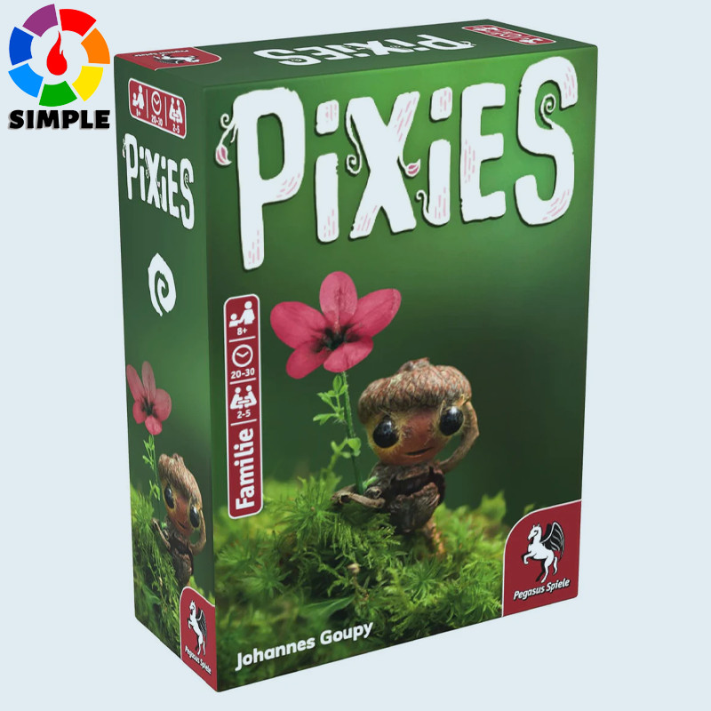 Bombyx, Pixies, Card Game, Ages 8+, 2-5 Players, 30 Minutes Playing Time