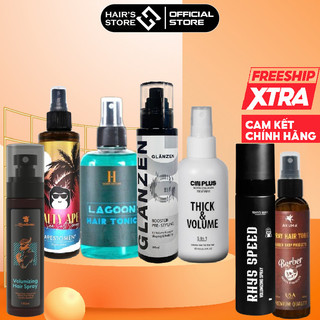  Xịt phồng tạo kiểu Các hãng Menitems - Glanzen - Akuma - Cinplus – Prestyling bảo vệ nhiệt cho tóc 