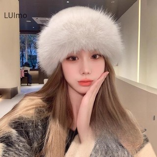  Luimo Thu Đông 2024 Mới Nữ Thời Trang Lông Mũ Lông Thú Mũ Lông Thú Mũ Mông Cổ Không Vành Sang Trọng Lông Tơ Trượt Tuyết Cưỡi Mũ Ấm SBS 