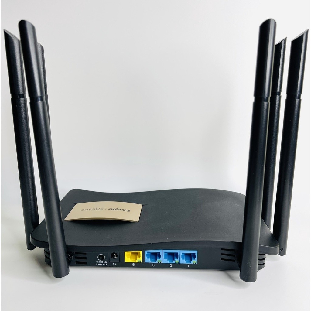 Bộ phát wifi Ruijie 1200G Pro 6 râu (chính hãng), kèm nguồn