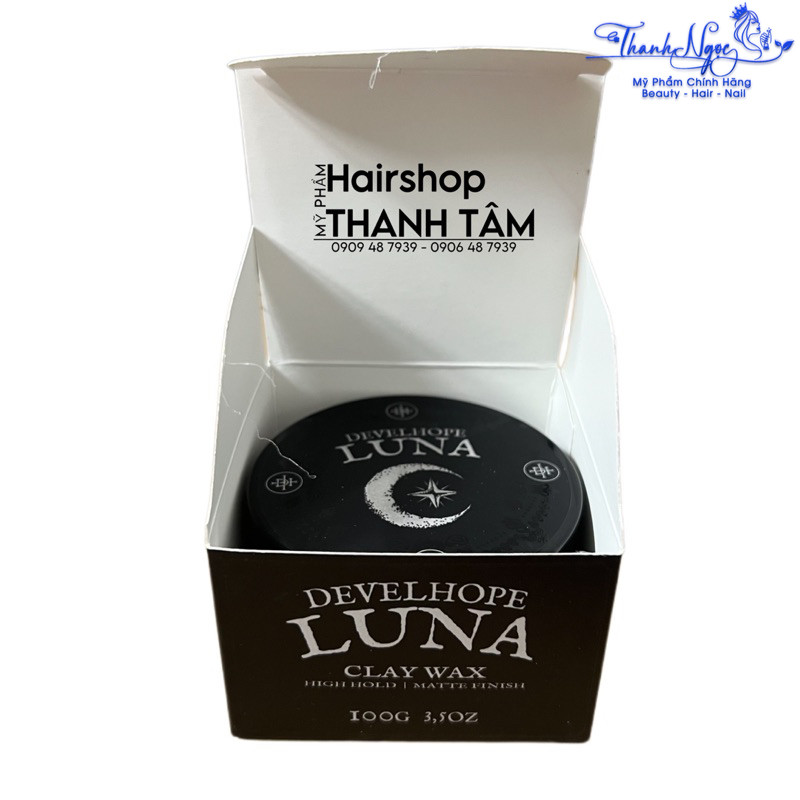 Wax tạo kiểu Develhope Luna 100gr ( dành cho tóc dày ) 2023 [ TN ]