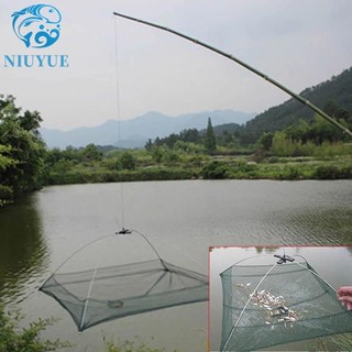 Vanes1 Lưới Câu Tôm Cua Tôm Bẫy Tôm Lưới Tôm 60 * 60cm Lưới Đúc Nylon