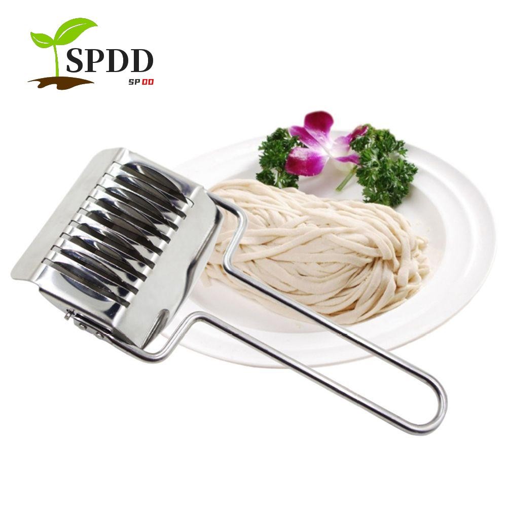 Máy cắt chất lượng cao Bán chạy Con lăn Lưới mì Máy làm Spaghetti bằng thép không gỉ cầm tay