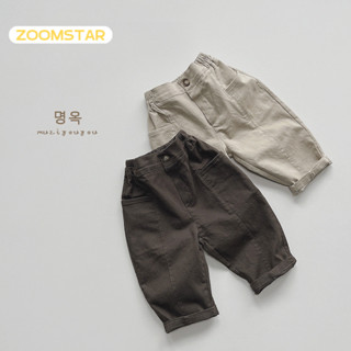 ZOOMSTAR Quần Bé Trai quần áo cho bé trai quần cho bé trai chất lượng thời trang thoải mái 2024 NEW STYLE KFK24B0XMQ 46Z241115